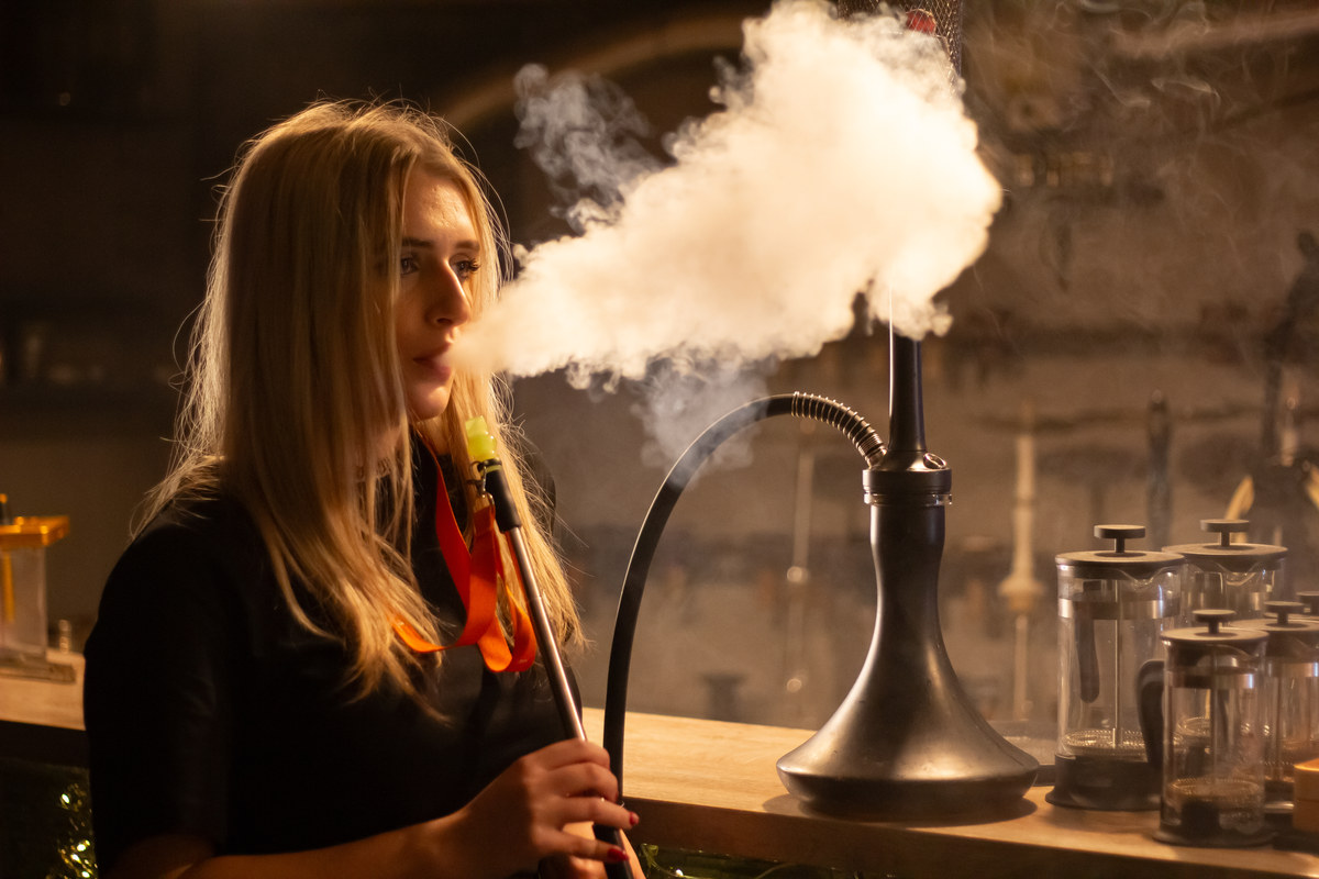 Interiér FOG Hookah Lounge ve Zlíně