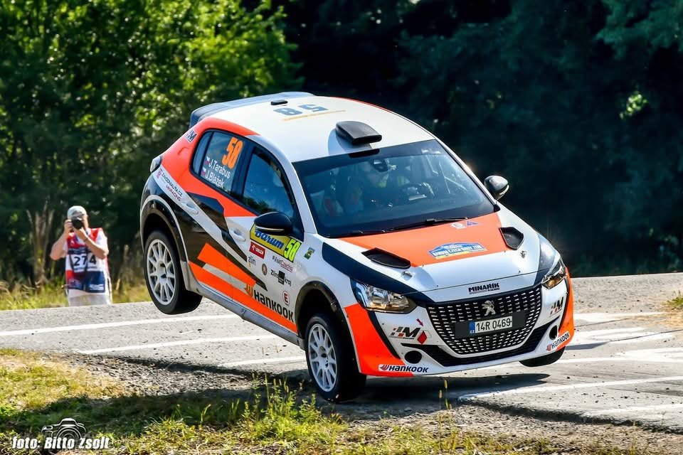 Závodní vůz Minařík Racing na rychlostní zkoušce